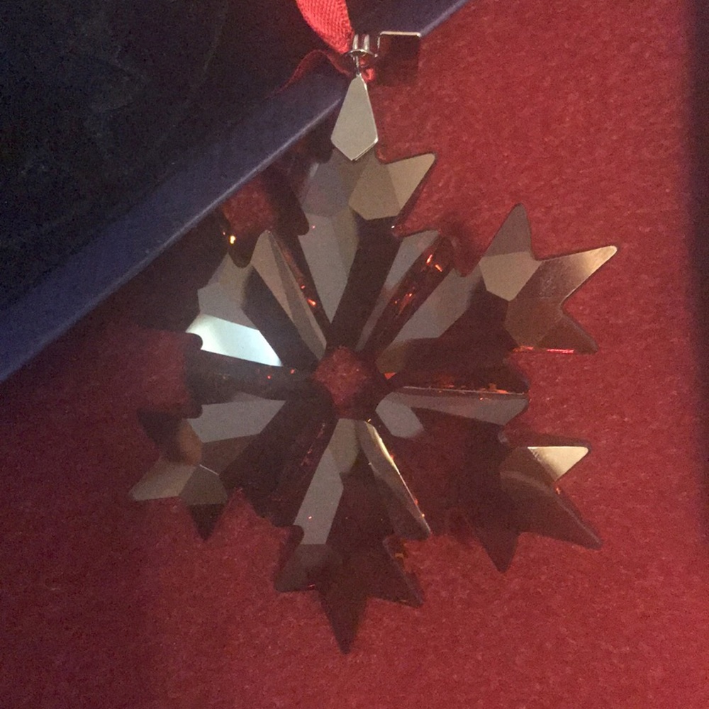 Swarovski Annual Christmas ornament Red